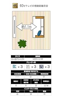 Amazon | パナソニック 60V型 液晶テレビ ビエラ TH-60EX850 4K